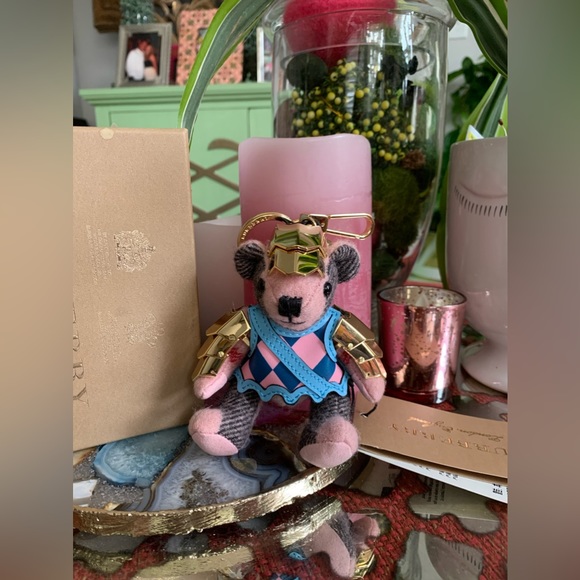 Burberry Thomas Bear Keychain / Bag Charm - Picture 1 of 2